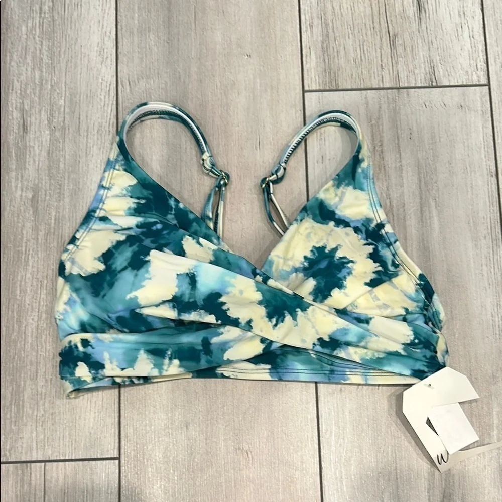 Wonderly tie dye bikini swim top size small
